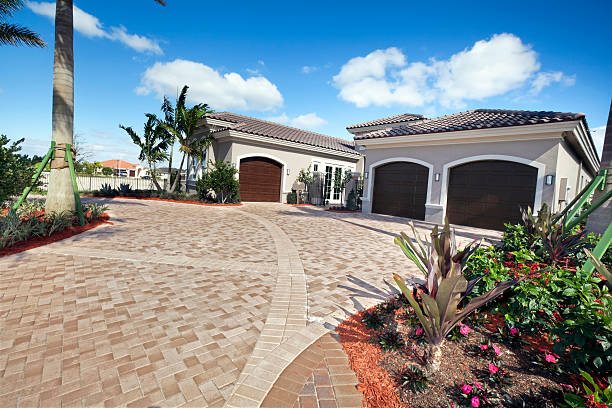 Residential Paver Driveway in Presidential Lakes Estates, NJ